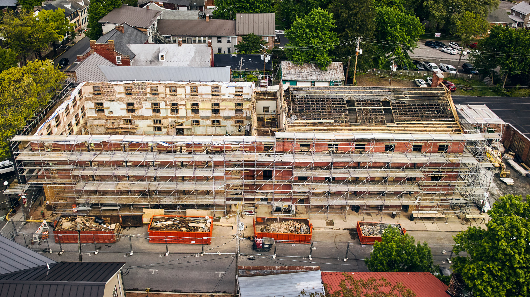 Structural Stabilization at 13 E. Seminary St. - Rockwell Construction ...